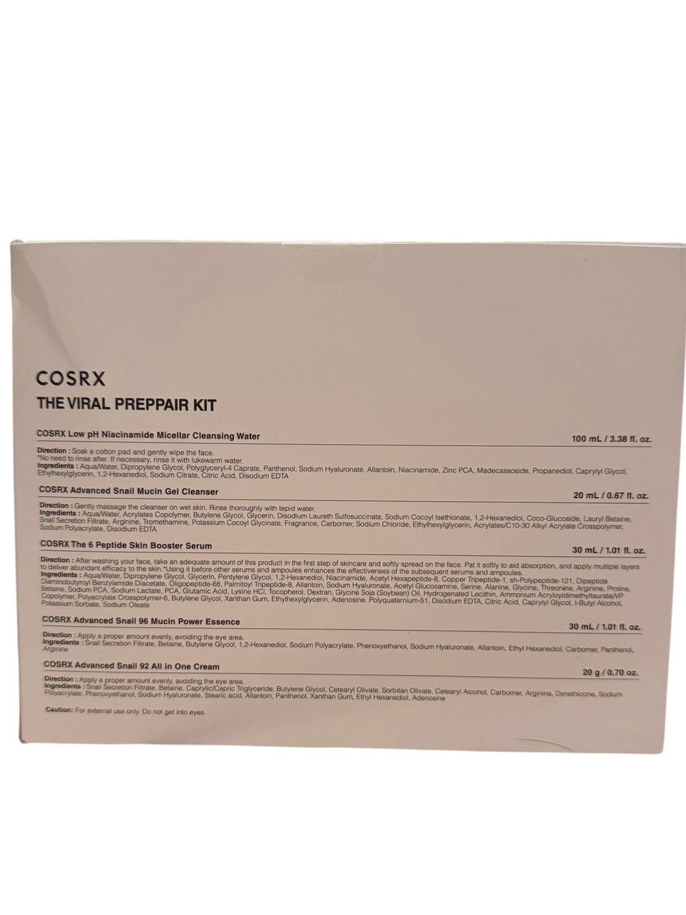 COSRX The Viral Preppair Kit NEW - Picture 2 of 3
